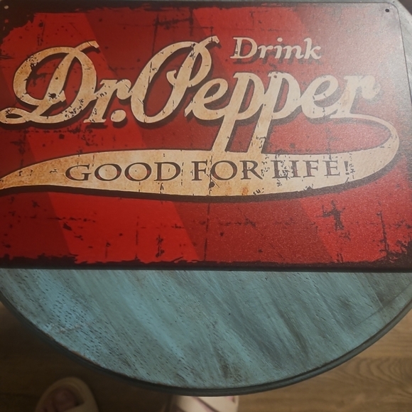 Dr. Pepper, Good For Life, tin sign, approximately 8 by 12 - Picture 5 of 7